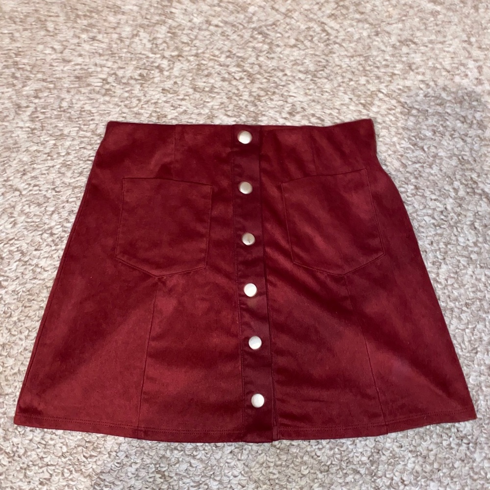 High waisted skirt